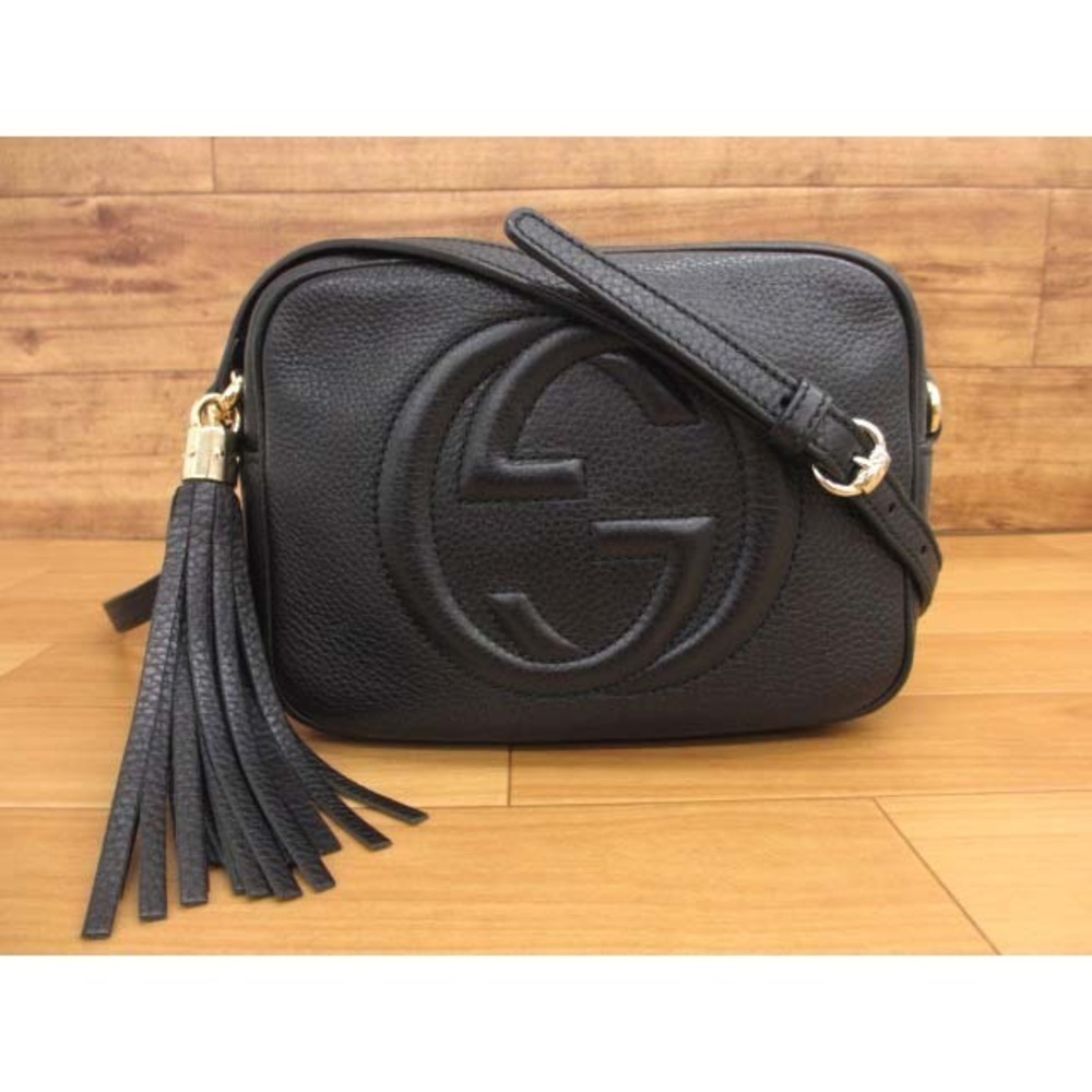 Gucci Soho Disco Shoulder Bag Camera Interlocking G